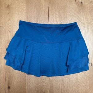 Lucky in Love Women's Blue Tennis Skirt